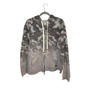 PeaceLoveWorld Camo Ombré Full Zip Hoodie Size 2X